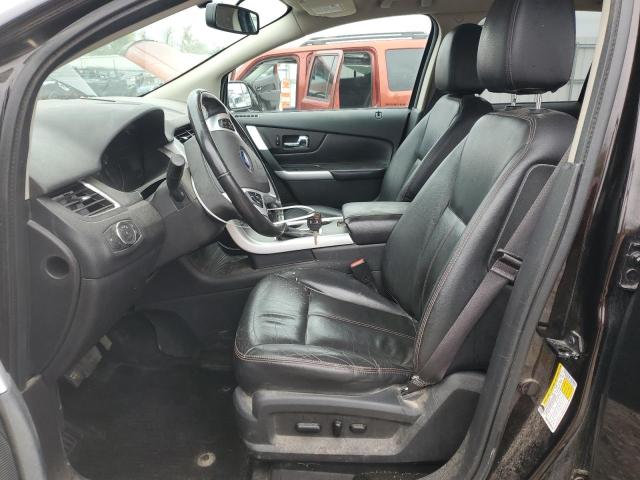 2FMDK4JC7DBB11544 - 2013 FORD EDGE SEL 棕色 照片 7