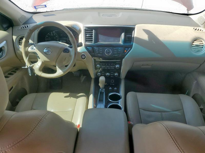 5N1AR2MN7FC698296 - 2015 NISSAN PATHFINDER S Rot Foto 8