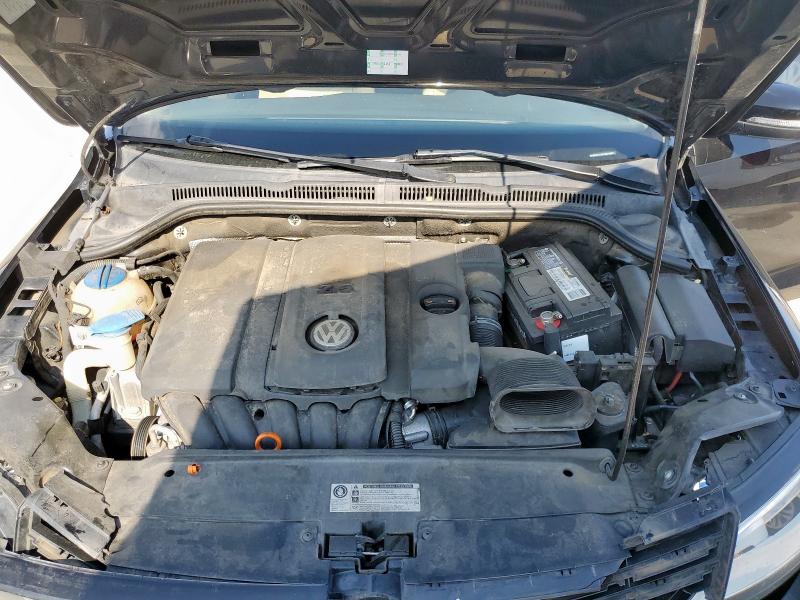 3VWDX7AJ5CM309569 - 2012 VOLKSWAGEN JETTA SE BLACK photo 11