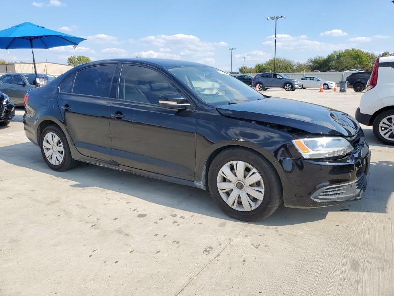 3VWDX7AJ5CM309569 - 2012 VOLKSWAGEN JETTA SE BLACK photo 4