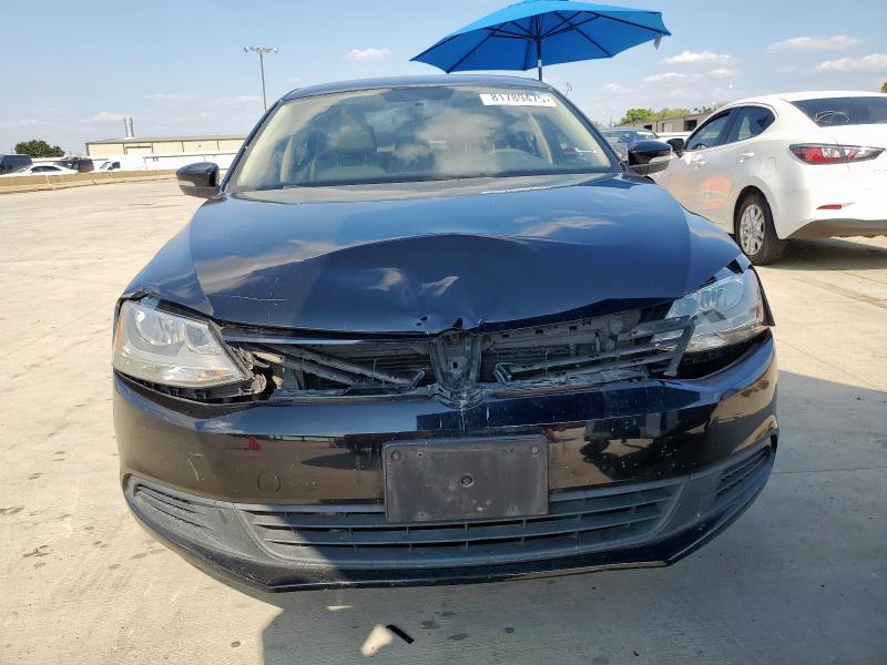 3VWDX7AJ5CM309569 - 2012 VOLKSWAGEN JETTA SE BLACK photo 5