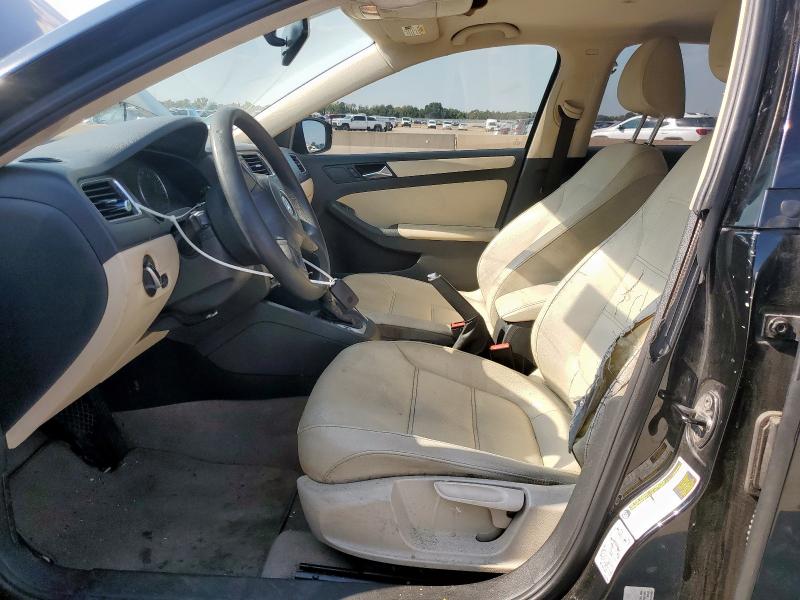 3VWDX7AJ5CM309569 - 2012 VOLKSWAGEN JETTA SE BLACK photo 7