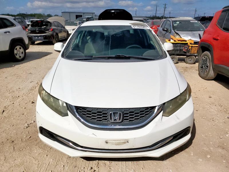 19XFB2F51DE100589 - 2013 HONDA CIVIC LX Սպիտակ լուսանկար 5