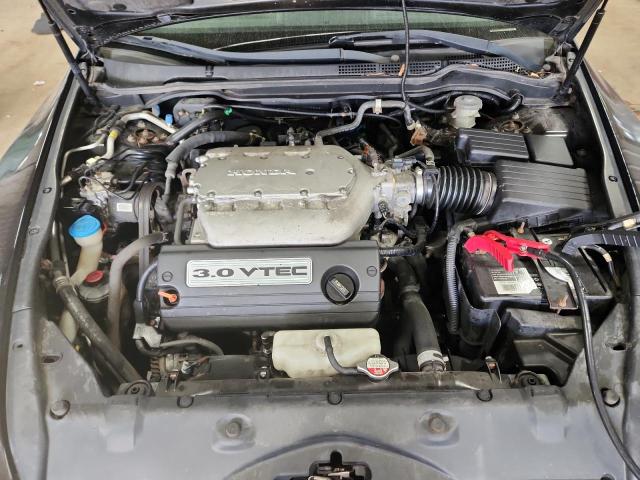 1HGCM82664A010938 - 2004 HONDA ACCORD EX შავი ფოტო 11