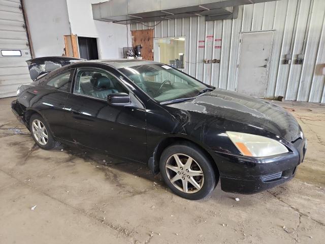 1HGCM82664A010938 - 2004 HONDA ACCORD EX შავი ფოტო 4