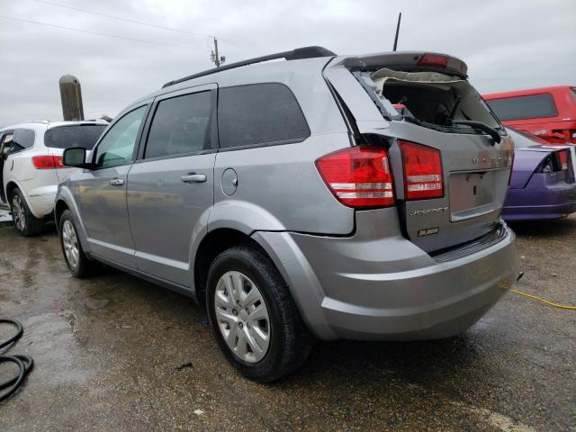 3C4PDCAB7KT789578 - 2019 DODGE JOURNEY SE SILVER photo 2