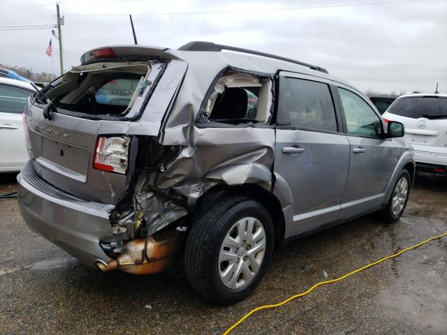 3C4PDCAB7KT789578 - 2019 DODGE JOURNEY SE SILVER photo 3