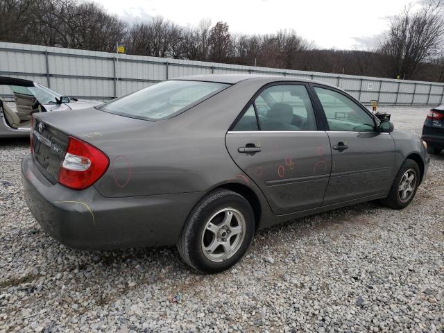 4T1BE32K62U639288 - 2002 TOYOTA CAMRY LE GRAY photo 3