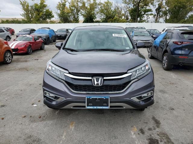 2HKRM4H58GH719724 - 2016 HONDA CR-V EX GRAY photo 5