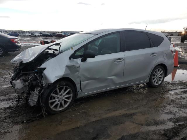 JTDZN3EU6C3049874 - 2012 TOYOTA PRIUS V SILVER photo 1