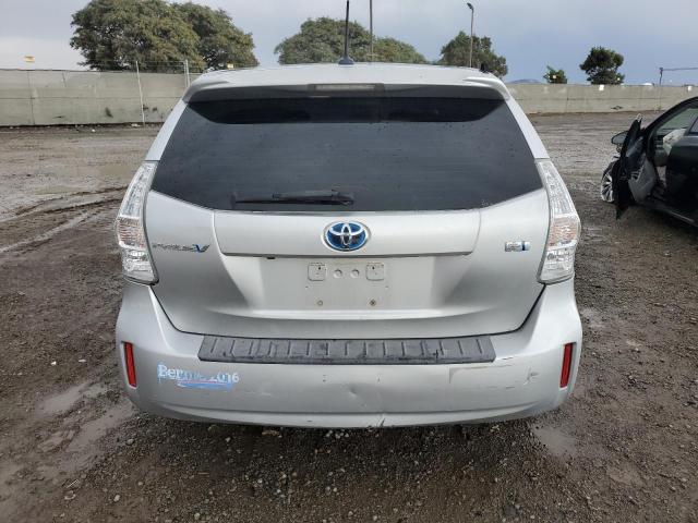 JTDZN3EU6C3049874 - 2012 TOYOTA PRIUS V SILVER photo 6