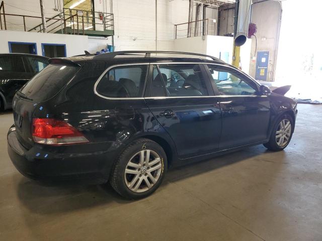 3VWPL7AJ2BM712089 - 2011 VOLKSWAGEN JETTA TDI أسود صورة 3