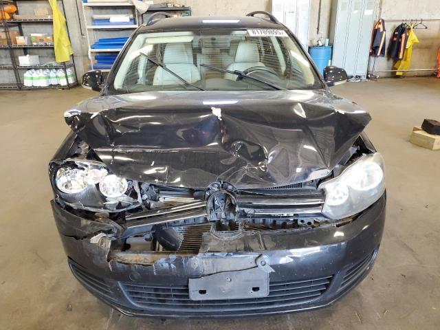 3VWPL7AJ2BM712089 - 2011 VOLKSWAGEN JETTA TDI أسود صورة 5