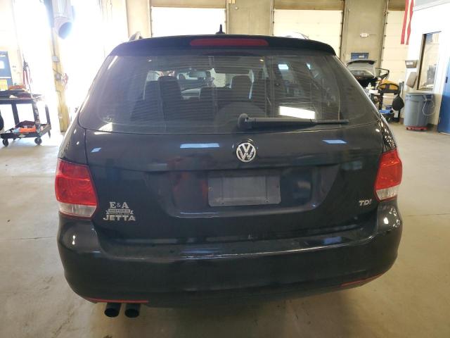 3VWPL7AJ2BM712089 - 2011 VOLKSWAGEN JETTA TDI أسود صورة 6