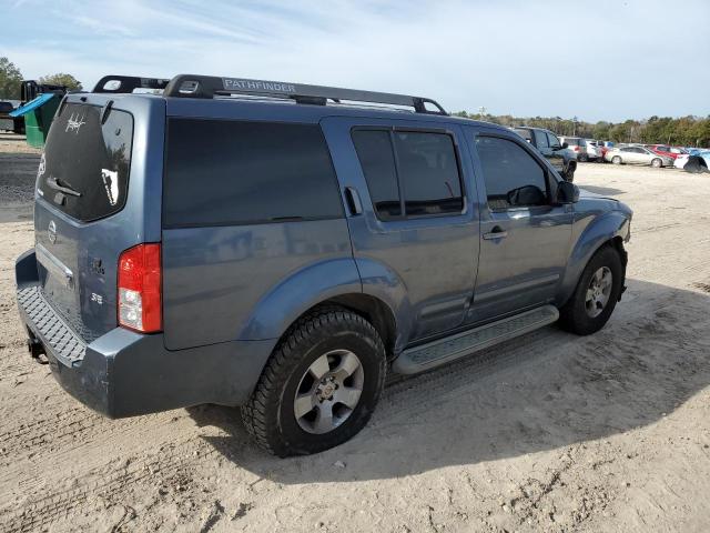 5N1AR18W35C772535 - 2005 NISSAN PATHFINDER LE BLUE photo 3