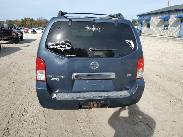5N1AR18W35C772535 - 2005 NISSAN PATHFINDER LE BLUE photo 6
