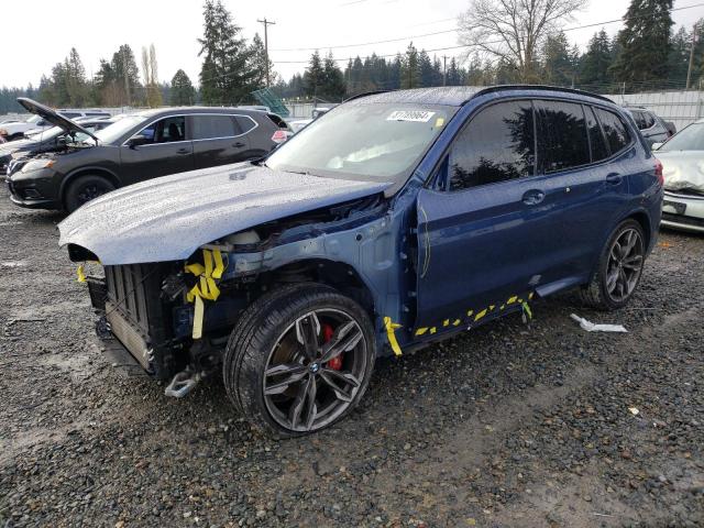 5UXTY9C09M9F05513 - 2021 BMW X3 XDRIVEM40I أزرق صورة 1