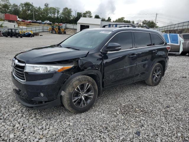 2016 TOYOTA HIGHLANDER XLE, 
