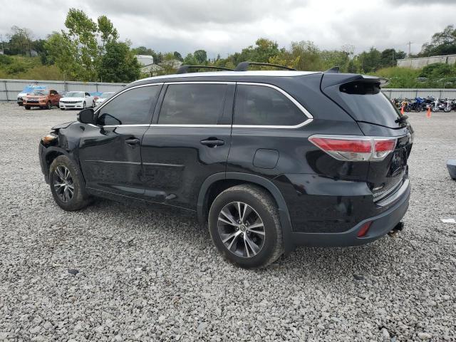 5TDJKRFH1GS355444 - 2016 TOYOTA HIGHLANDER XLE 黑色 照片 2