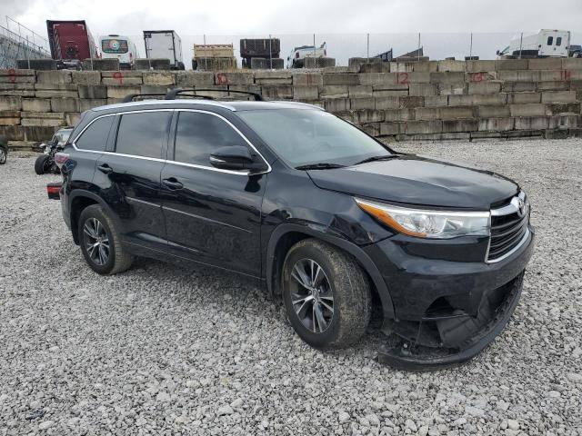 5TDJKRFH1GS355444 - 2016 TOYOTA HIGHLANDER XLE 黑色 照片 4