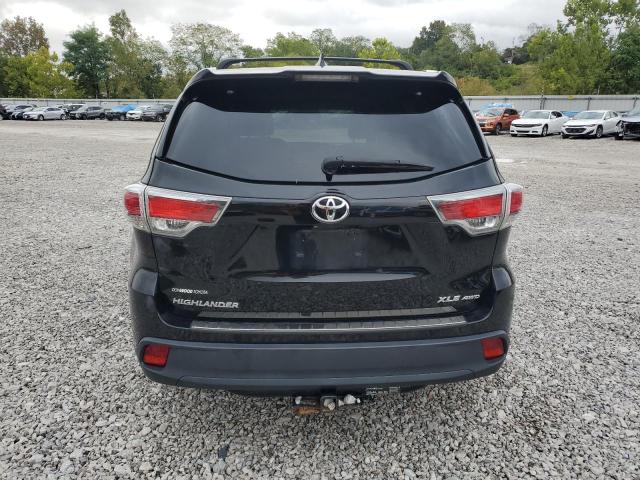 5TDJKRFH1GS355444 - 2016 TOYOTA HIGHLANDER XLE 黑色 照片 6