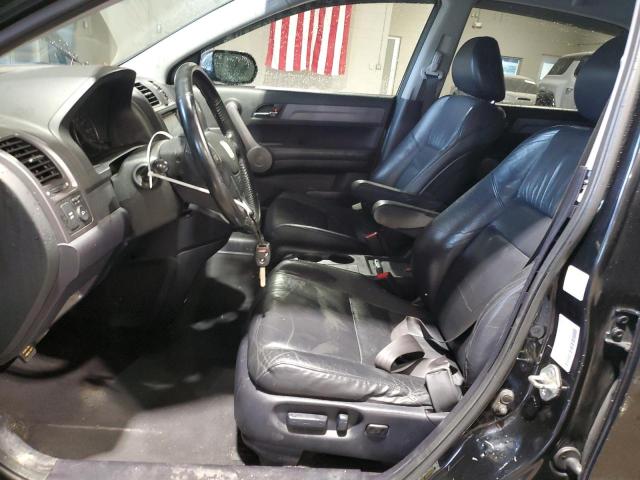 JHLRE48738C057470 - 2008 HONDA CR-V EXL BLACK photo 7