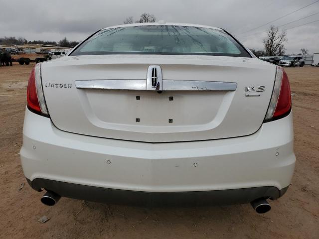 1LNHL9FT7BG611844 - 2011 LINCOLN MKS WHITE photo 6