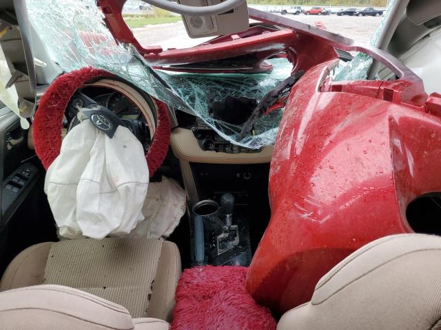 JTMRFREV9FD124123 - 2015 TOYOTA RAV4 XLE RED photo 8