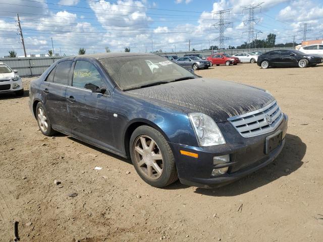 1G6DC67A550194870 - 2005 CADILLAC STS ლურჯი ფოტო 4