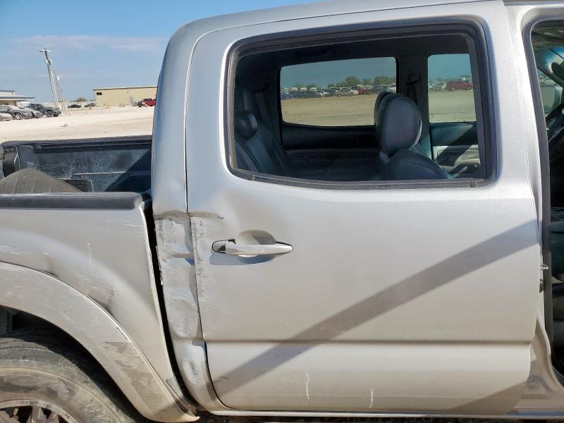 5TEJU62N06Z183459 - 2006 TOYOTA TACOMA DOUBLE CAB PRERUNNER SILVER photo 10