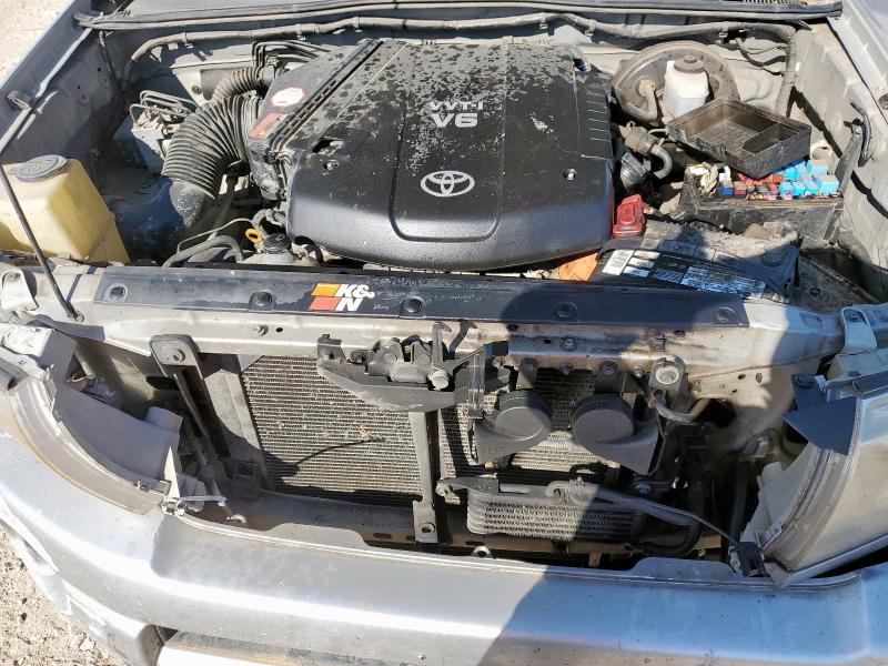 5TEJU62N06Z183459 - 2006 TOYOTA TACOMA DOUBLE CAB PRERUNNER SILVER photo 11