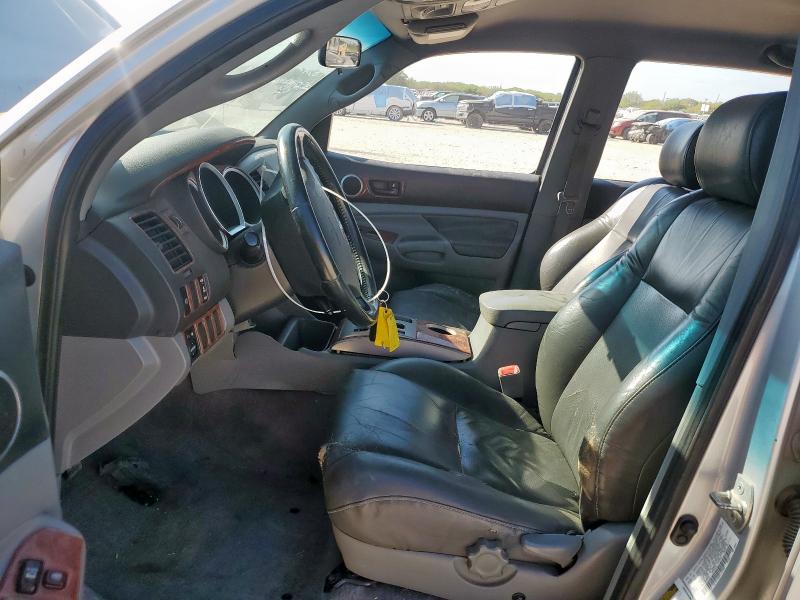 5TEJU62N06Z183459 - 2006 TOYOTA TACOMA DOUBLE CAB PRERUNNER SILVER photo 7