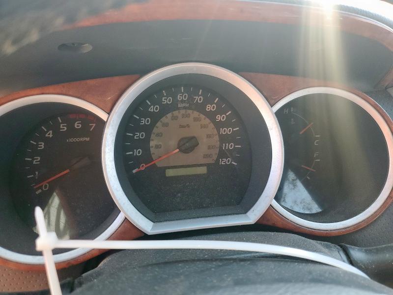 5TEJU62N06Z183459 - 2006 TOYOTA TACOMA DOUBLE CAB PRERUNNER SILVER photo 9