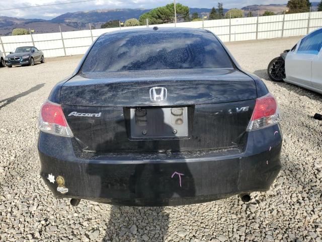 1HGCP368X8A087873 - 2008 HONDA ACCORD EXL BLACK photo 6