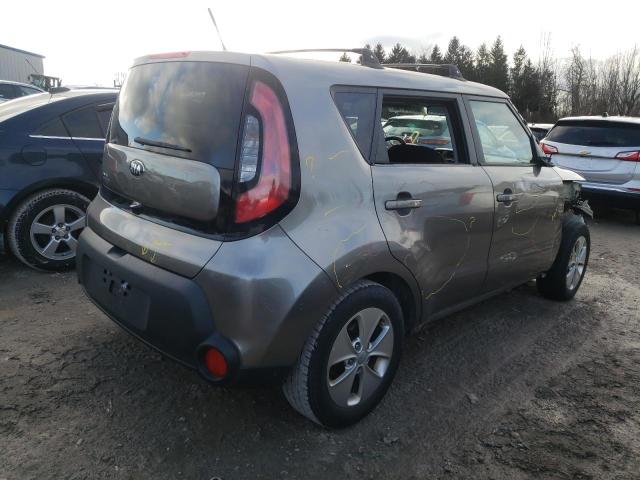 KNDJN2A21F7236545 - 2015 KIA SOUL GRAY photo 3