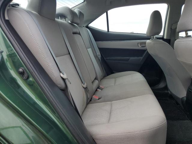 2T1BURHE5GC599981 - 2016 TOYOTA COROLLA L GREEN photo 10