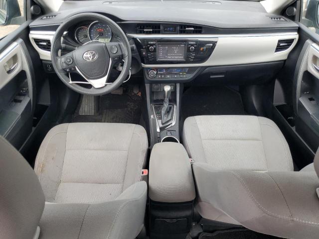 2T1BURHE5GC599981 - 2016 TOYOTA COROLLA L GREEN photo 8