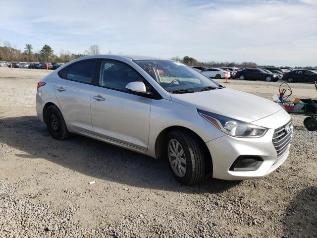 3KPC24A69ME129577 - 2021 HYUNDAI ACCENT SE SILVER photo 4