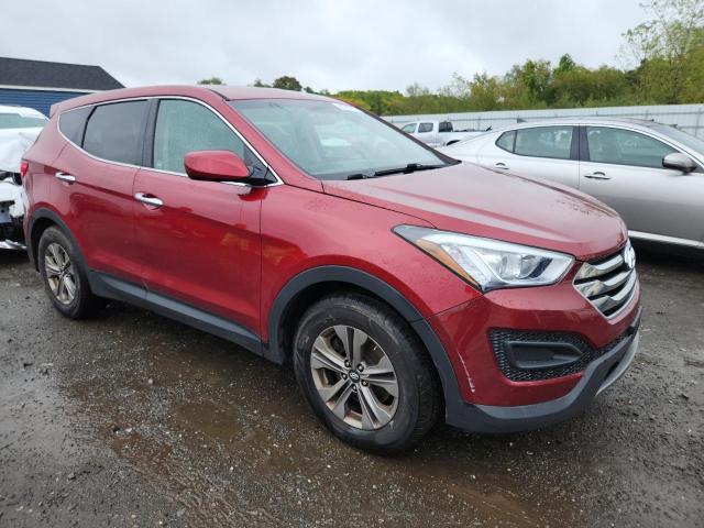 5XYZTDLB9FG273623 - 2015 HYUNDAI SANTA FE S RED photo 4