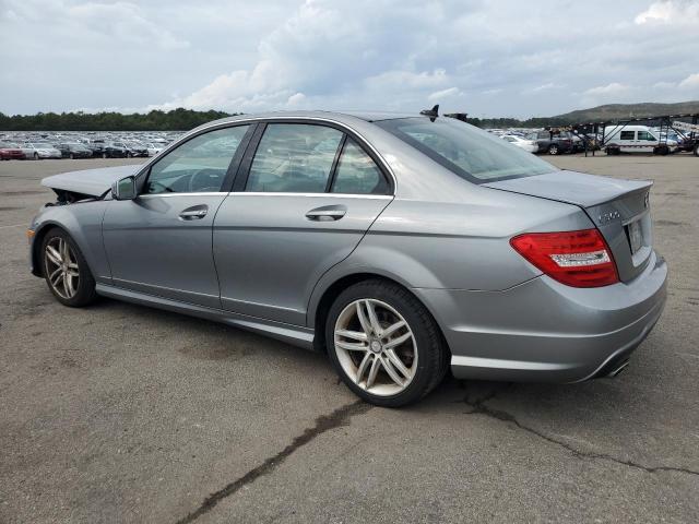 WDDGF8AB6DR288979 - 2013 MERCEDES-BENZ C 300 4MATIC GRAY photo 2