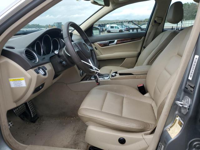 WDDGF8AB6DR288979 - 2013 MERCEDES-BENZ C 300 4MATIC GRAY photo 7