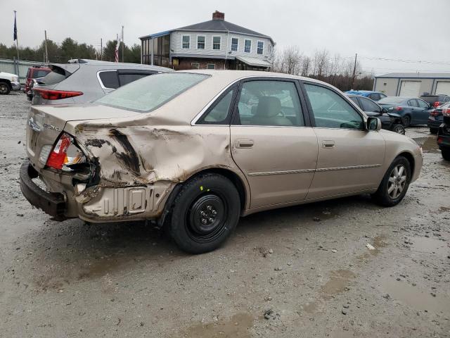 4T1BF28B32U248033 - 2002 TOYOTA AVALON XL BEIGE photo 3