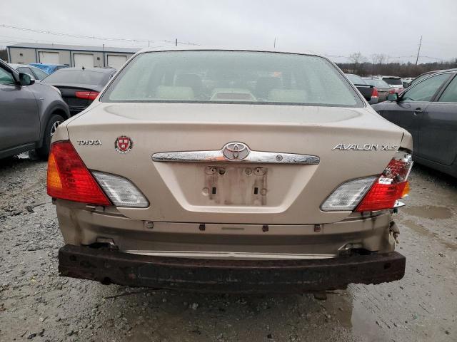 4T1BF28B32U248033 - 2002 TOYOTA AVALON XL BEIGE photo 6