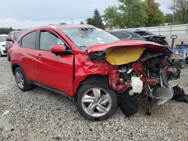 3CZRU6H54LM735316 - 2020 HONDA HR-V EX RED photo 4