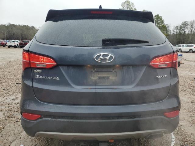 5XYZU3LB9FG285892 - 2015 HYUNDAI SANTA FE S BLUE photo 6