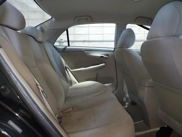 1NXBU4EE0AZ346452 - 2010 TOYOTA COROLLA BASE შავი ფოტო 10