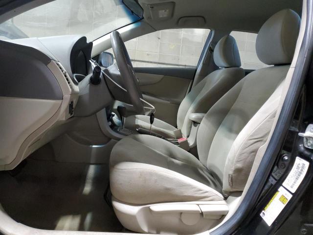 1NXBU4EE0AZ346452 - 2010 TOYOTA COROLLA BASE შავი ფოტო 7