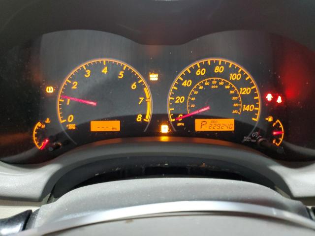 1NXBU4EE0AZ346452 - 2010 TOYOTA COROLLA BASE შავი ფოტო 9