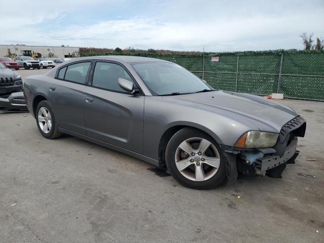 2C3CDXBG5CH177569 - 2012 DODGE CHARGER SE GRAY photo 4