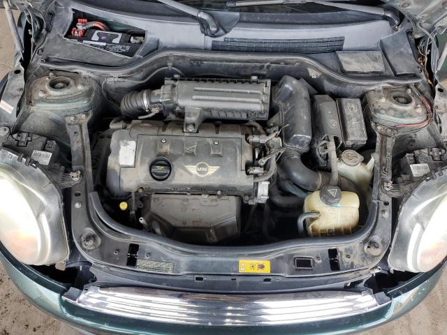 WMWSU3C5XCT542406 - 2012 MINI COOPER GREEN photo 11